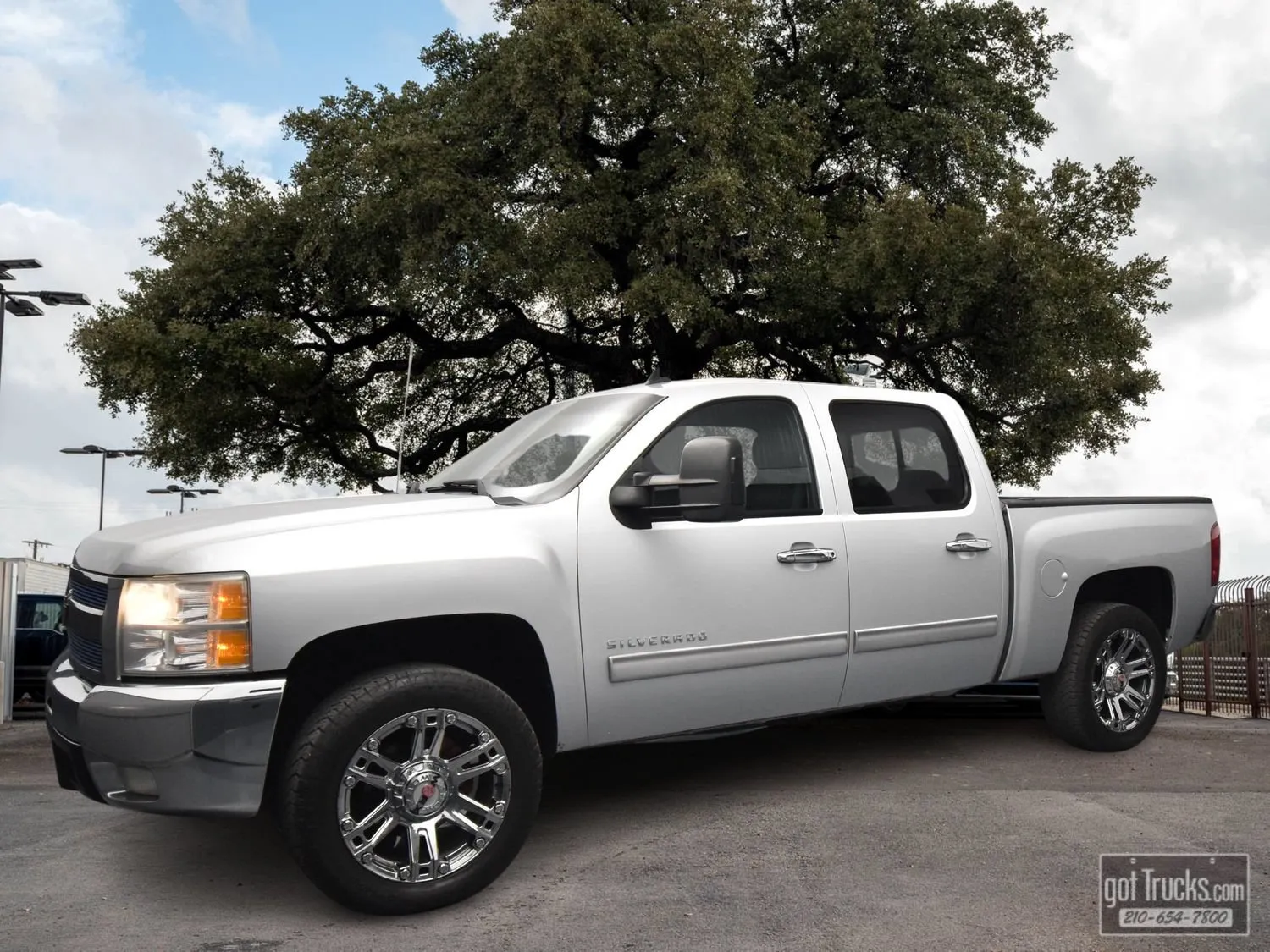 Silver 2013 Chevrolet Silverado 1500 LT for sale in San Antonio, TX