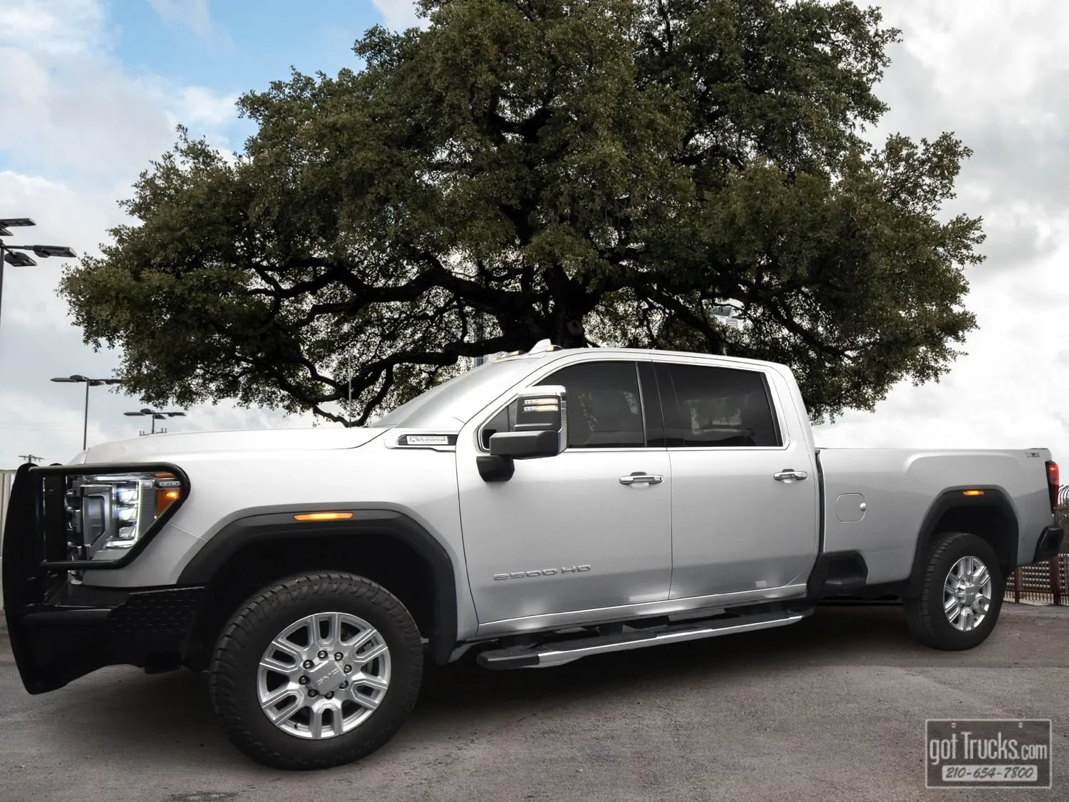 Silver 2020 GMC Sierra 2500 HD SLT for sale in San Antonio, TX