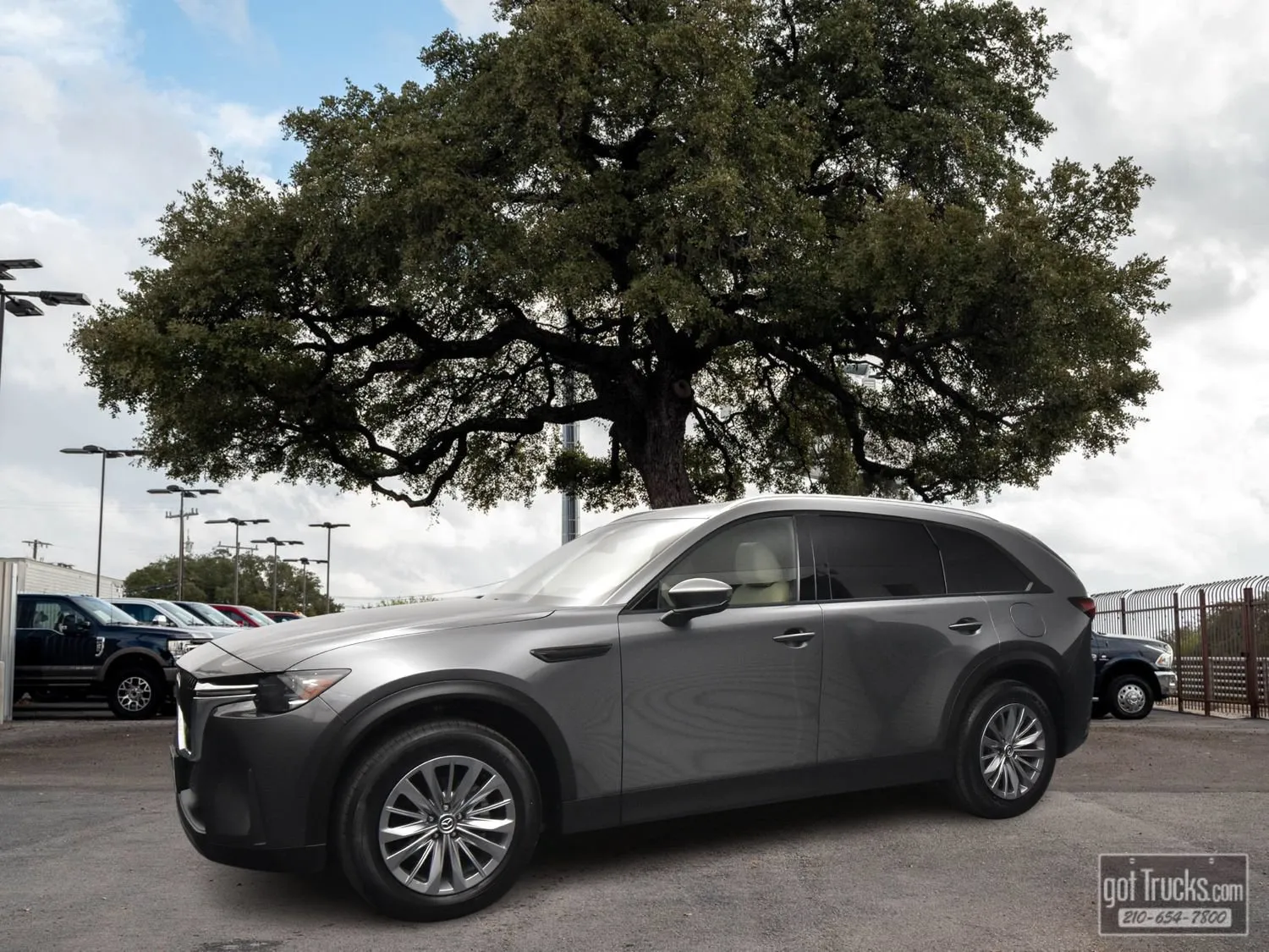 Gray 2024 Mazda CX-90 3.3 Turbo Preferred for sale in San Antonio, TX