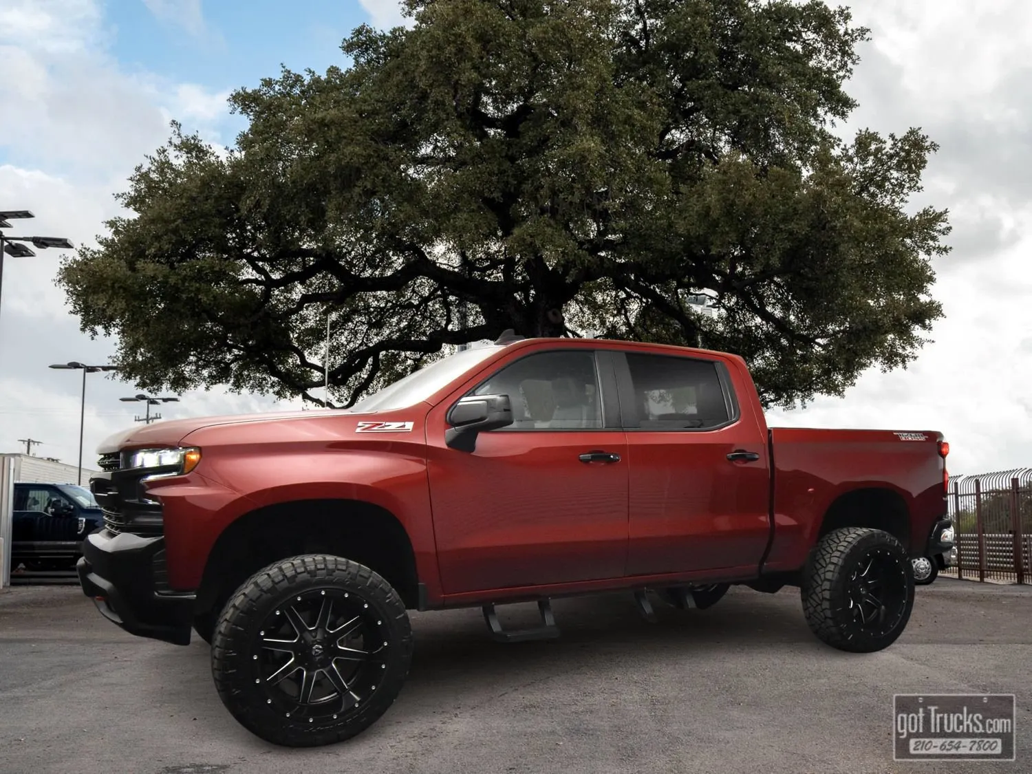 Red 2020 Chevrolet Silverado 1500 LT Trail Boss for sale in San Antonio, TX