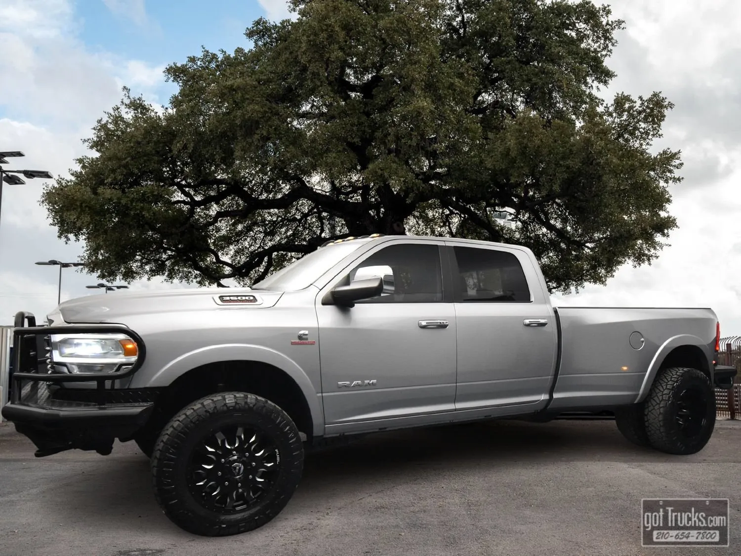 Silver 2020 Ram 3500 Laramie for sale in San Antonio, TX