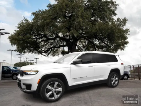 White 2021 Jeep Grand Cherokee L Limited for sale in San Antonio, TX
