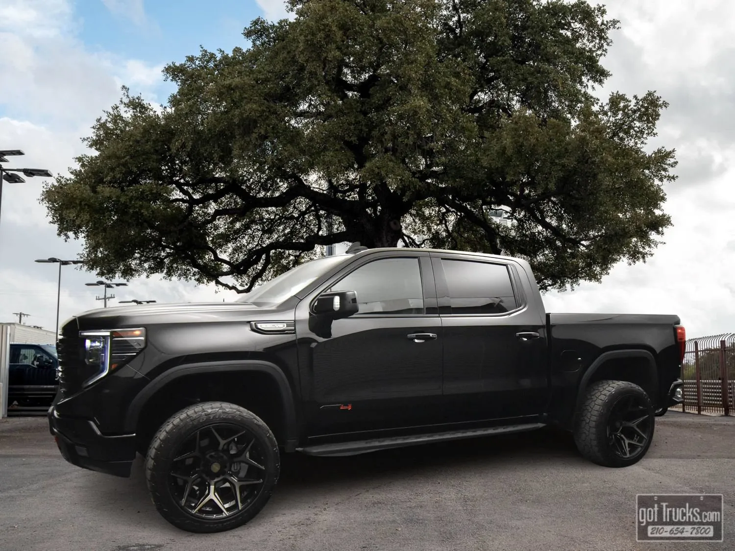 Black 2024 GMC Sierra 1500 AT4 for sale in San Antonio, TX