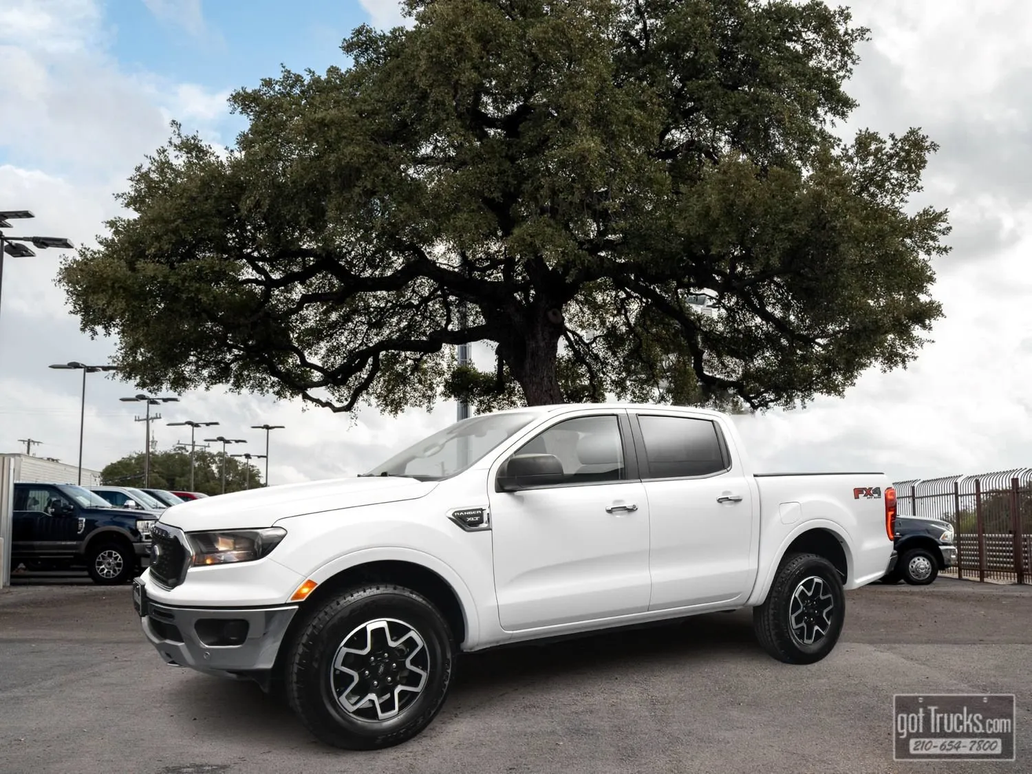 White 2019 Ford Ranger XLT for sale in San Antonio, TX