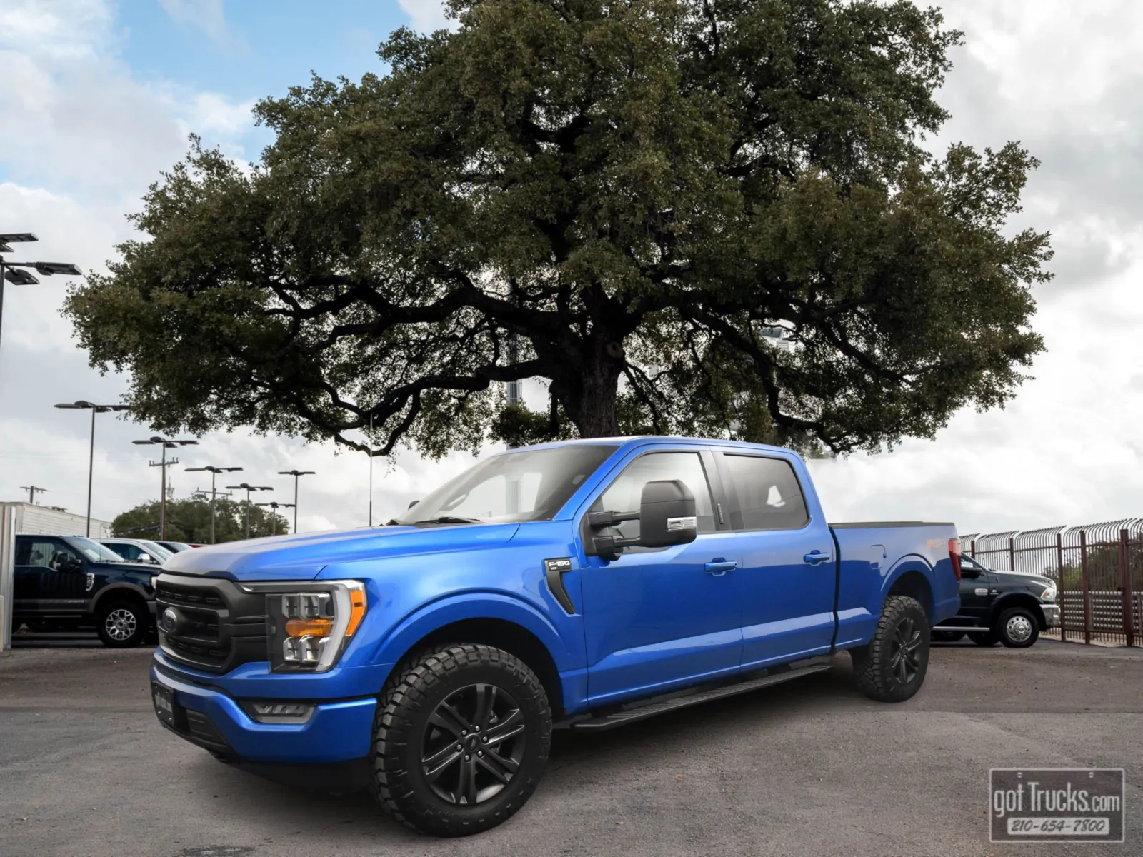 Blue 2021 Ford F-150 XLT for sale in San Antonio, TX