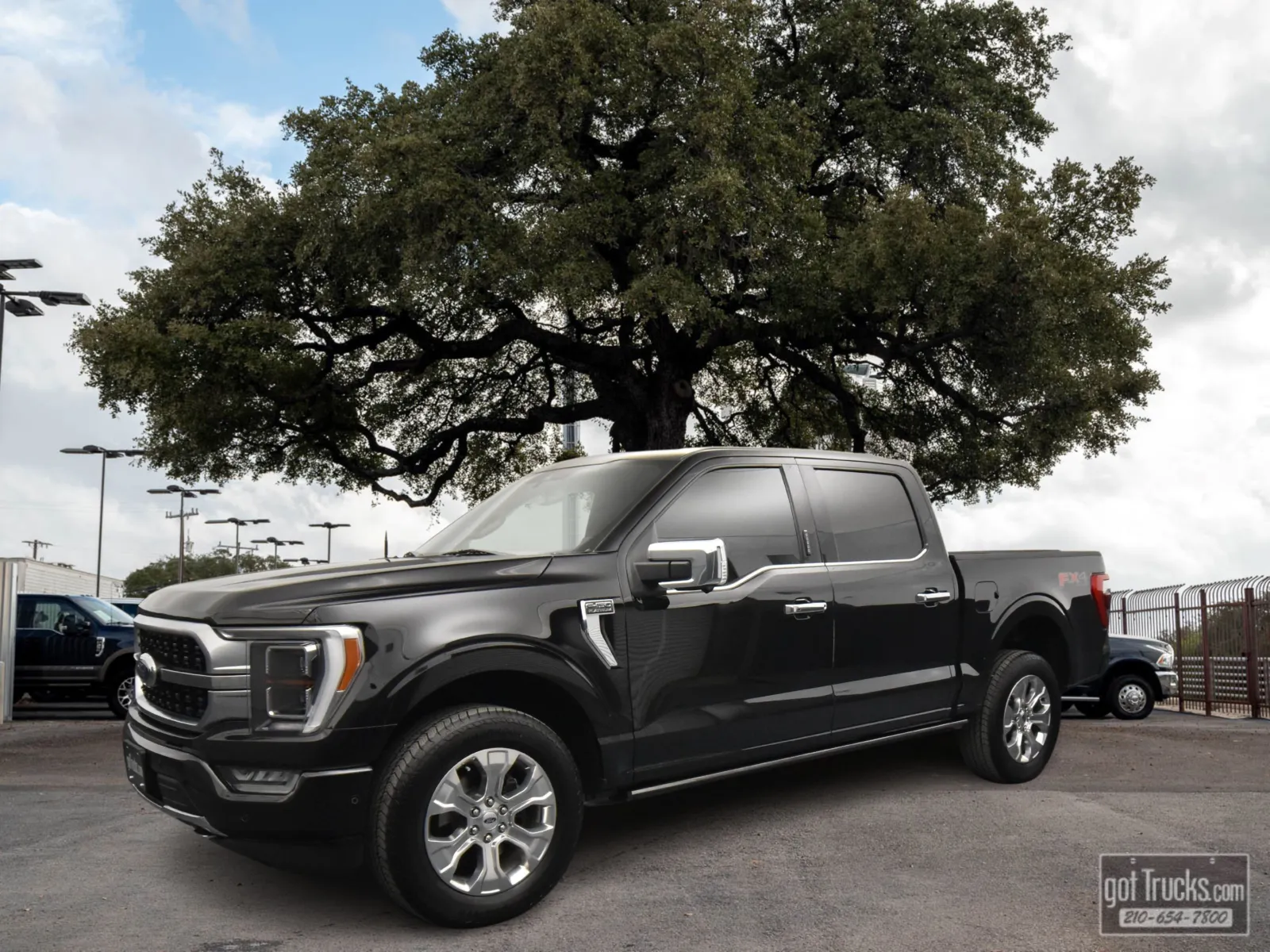 Black 2022 Ford F-150 Platinum for sale in San Antonio, TX