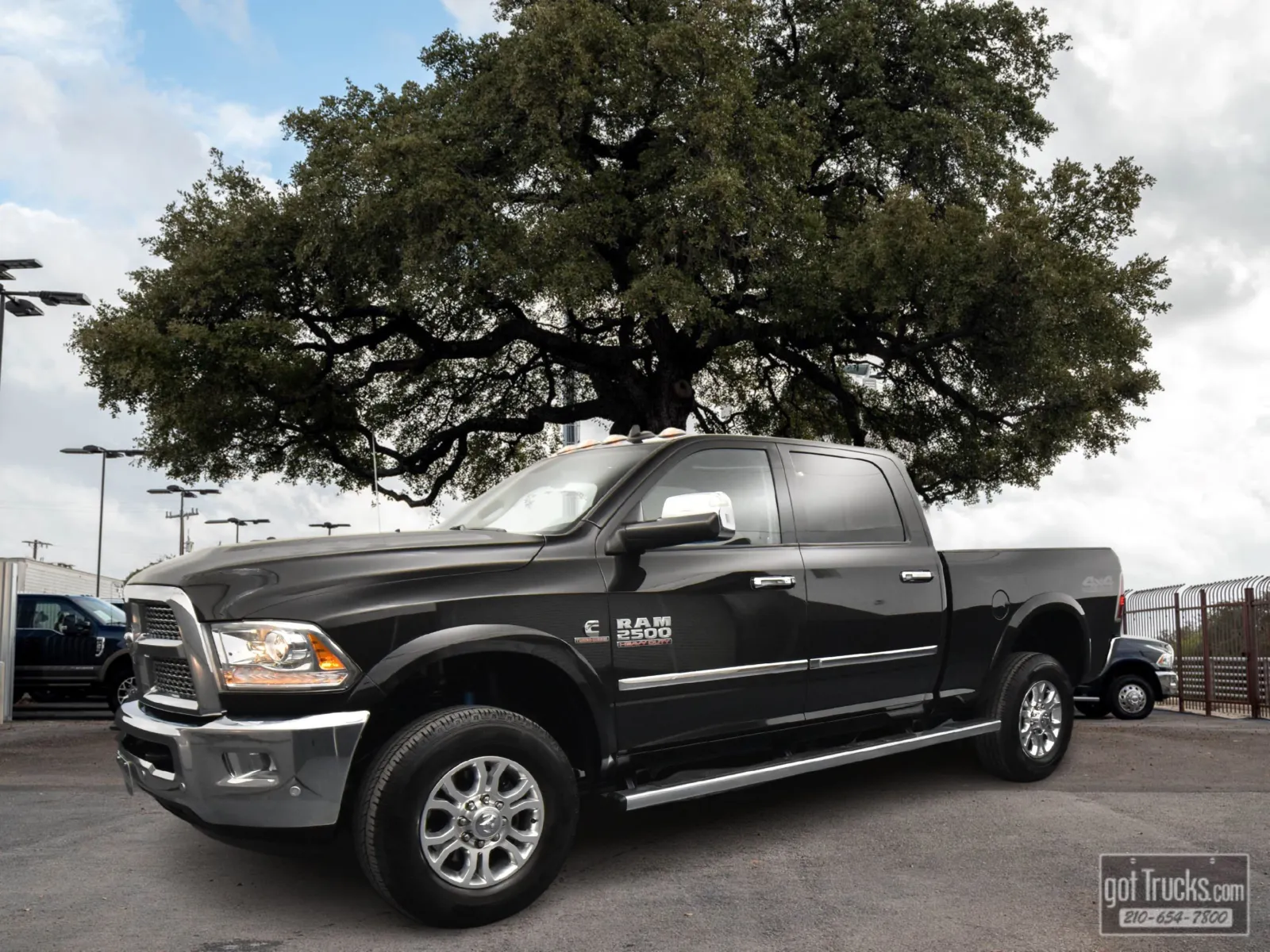 Black 2017 Ram 2500 Laramie for sale in San Antonio, TX