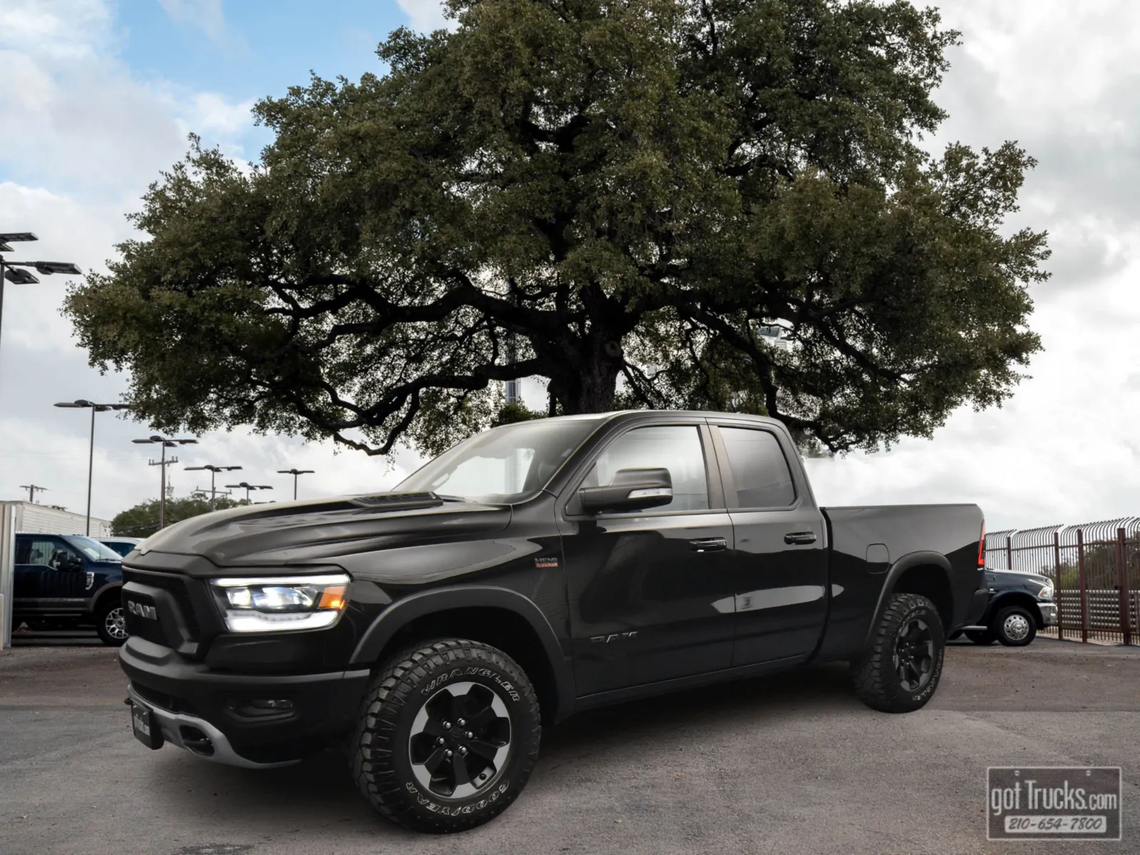 Black 2019 Ram 1500 Rebel for sale in San Antonio, TX