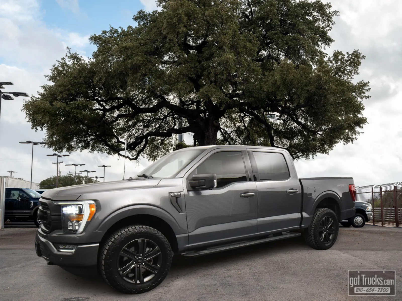 Gray 2021 Ford F-150 XLT for sale in San Antonio, TX