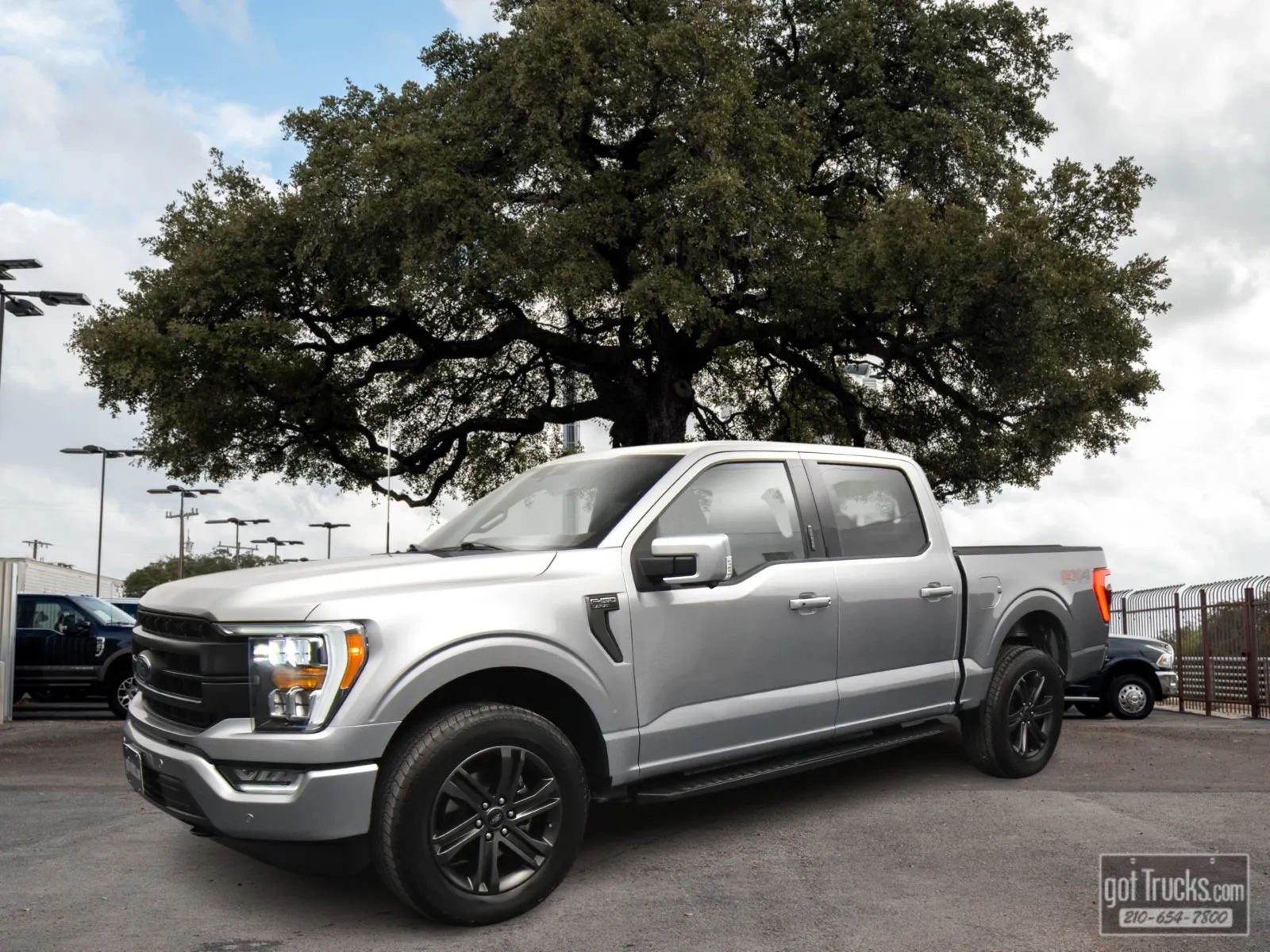 Silver 2021 Ford F-150 LARIAT for sale in San Antonio, TX