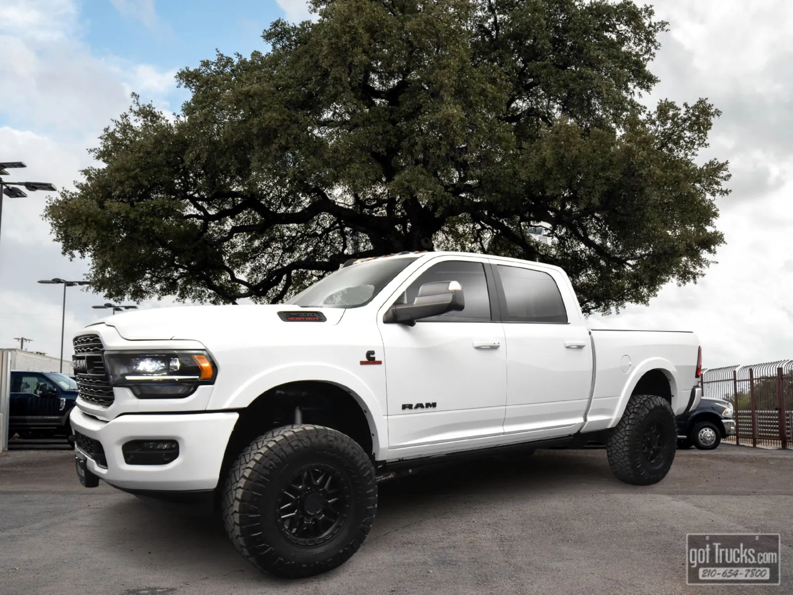 White 2022 Ram 2500 Limited for sale in San Antonio, TX