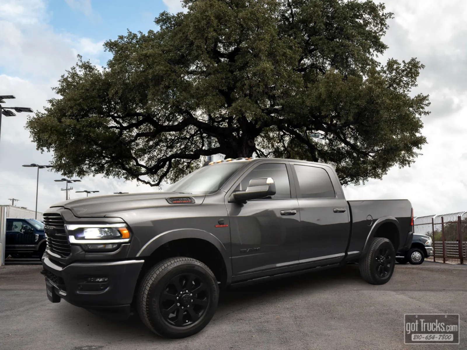 Gray 2022 Ram 2500 Laramie for sale in San Antonio, TX