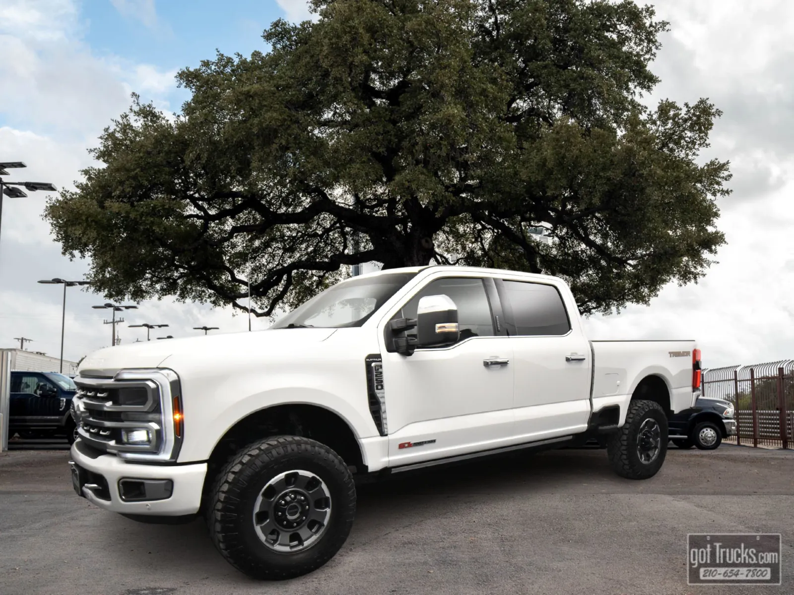 White 2024 Ford Super Duty F-250 SRW Platinum for sale in San Antonio, TX