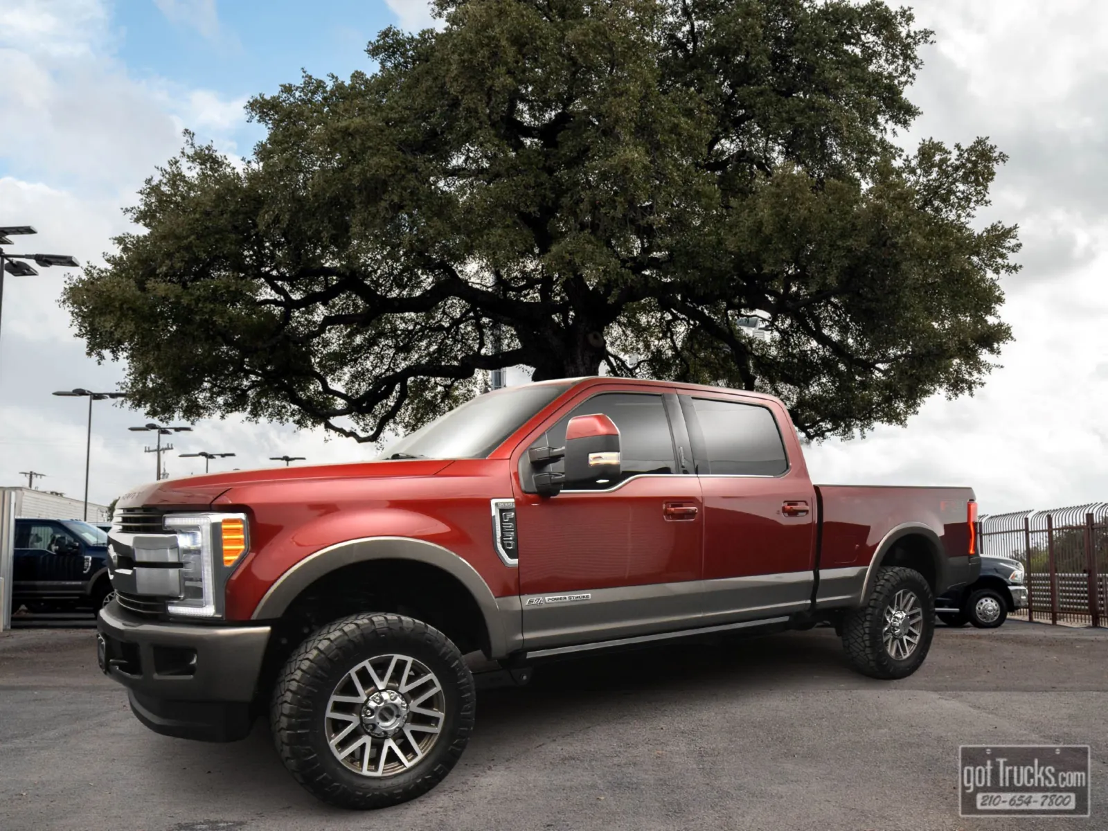Red 2019 Ford Super Duty F-250 SRW King Ranch for sale in San Antonio, TX