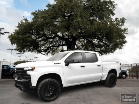 White 2020 Chevrolet Silverado 1500 LT Trail Boss for sale in San Antonio, TX
