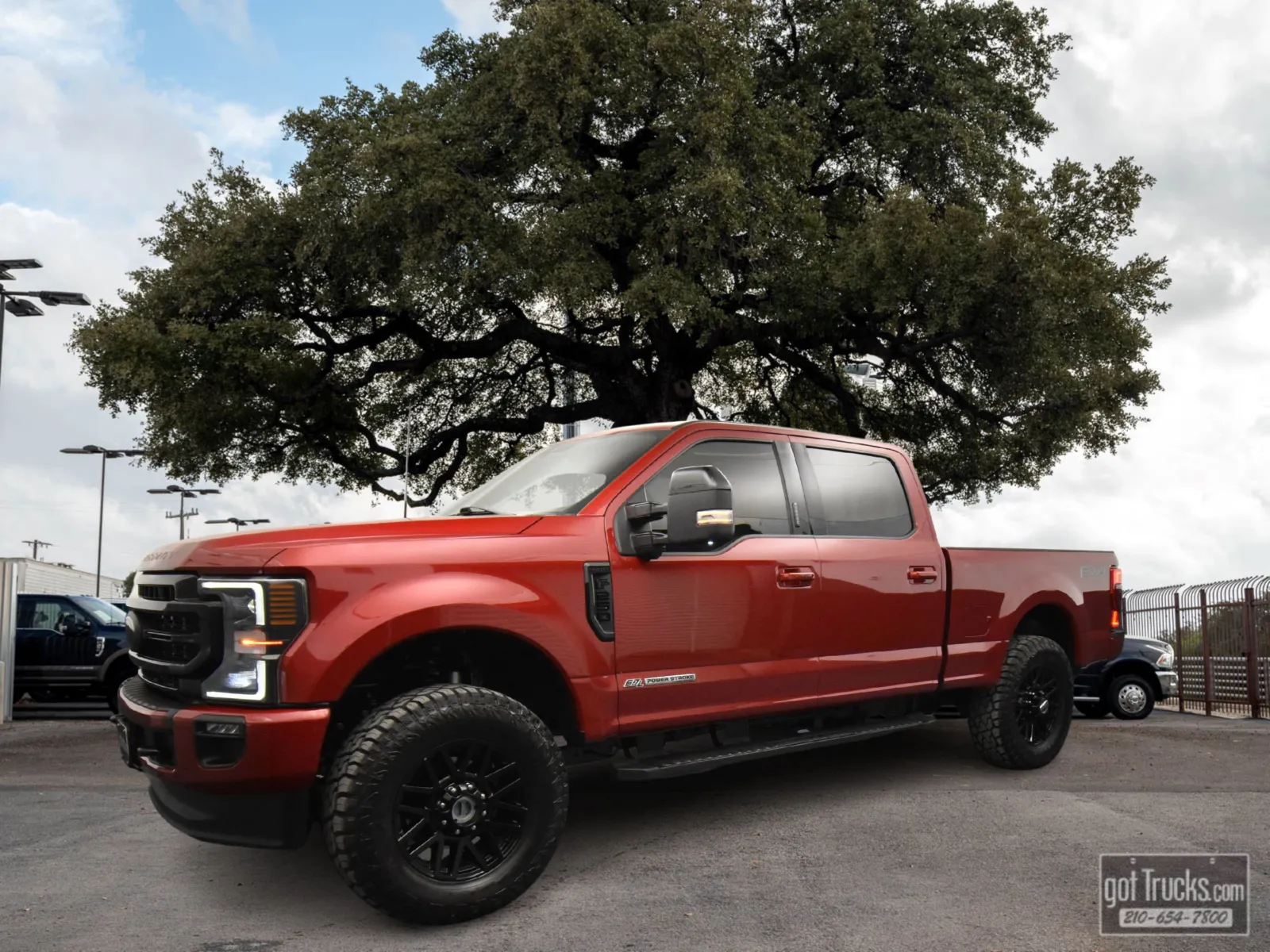 Red 2022 Ford Super Duty F-250 SRW LARIAT for sale in San Antonio, TX