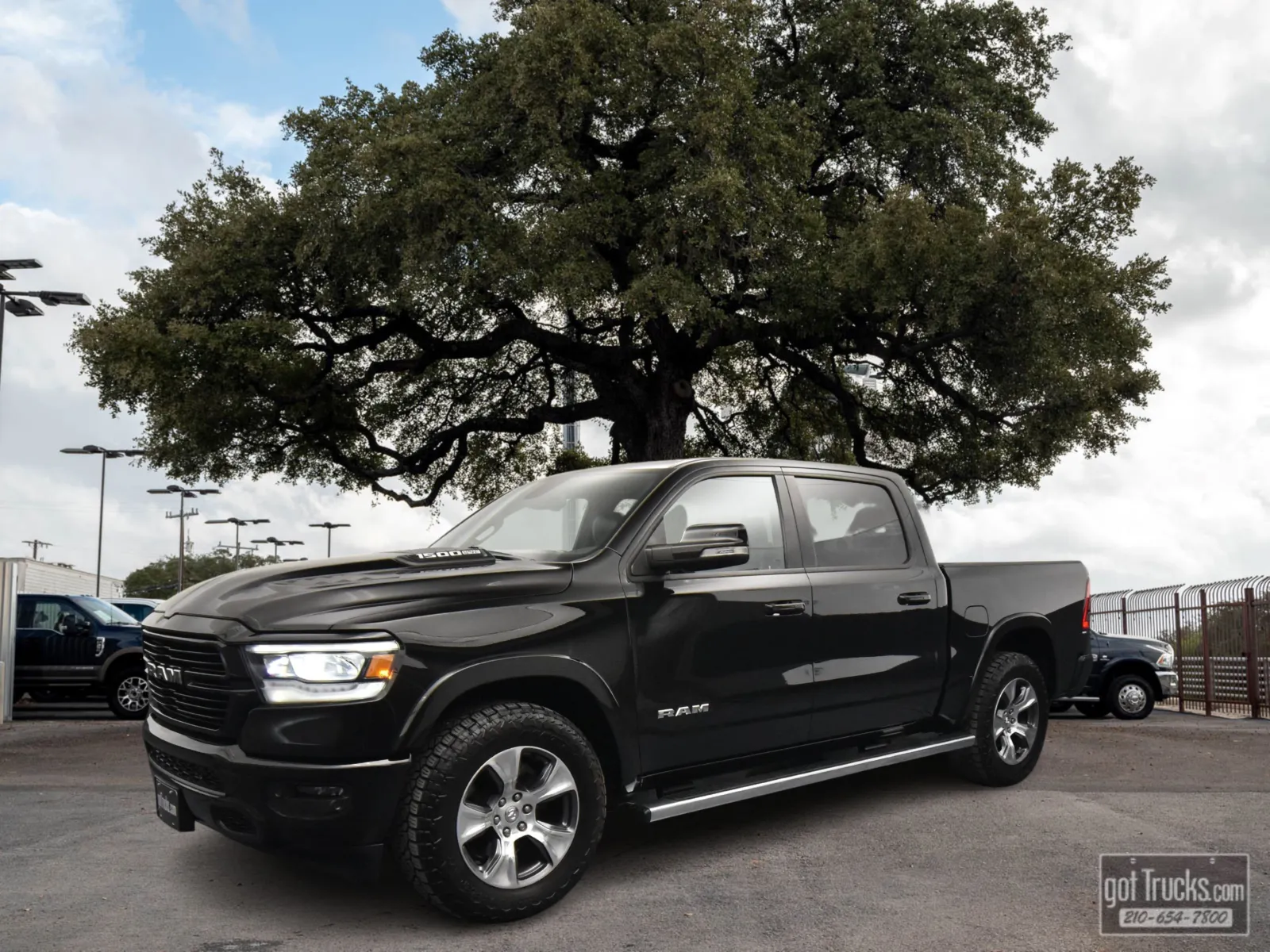 Black 2020 Ram 1500 Laramie for sale in San Antonio, TX