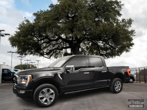 Black 2021 Ford F-150 Platinum for sale in San Antonio, TX