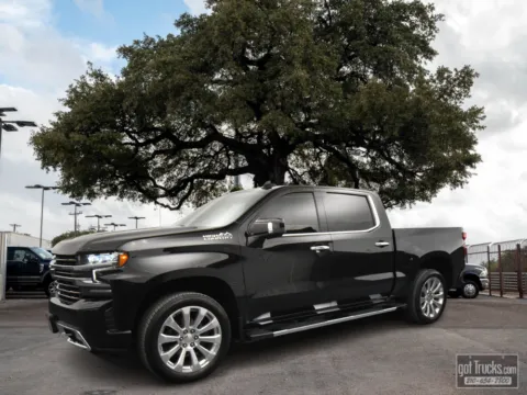 Black 2021 Chevrolet Silverado 1500 High Country for sale in San Antonio, TX