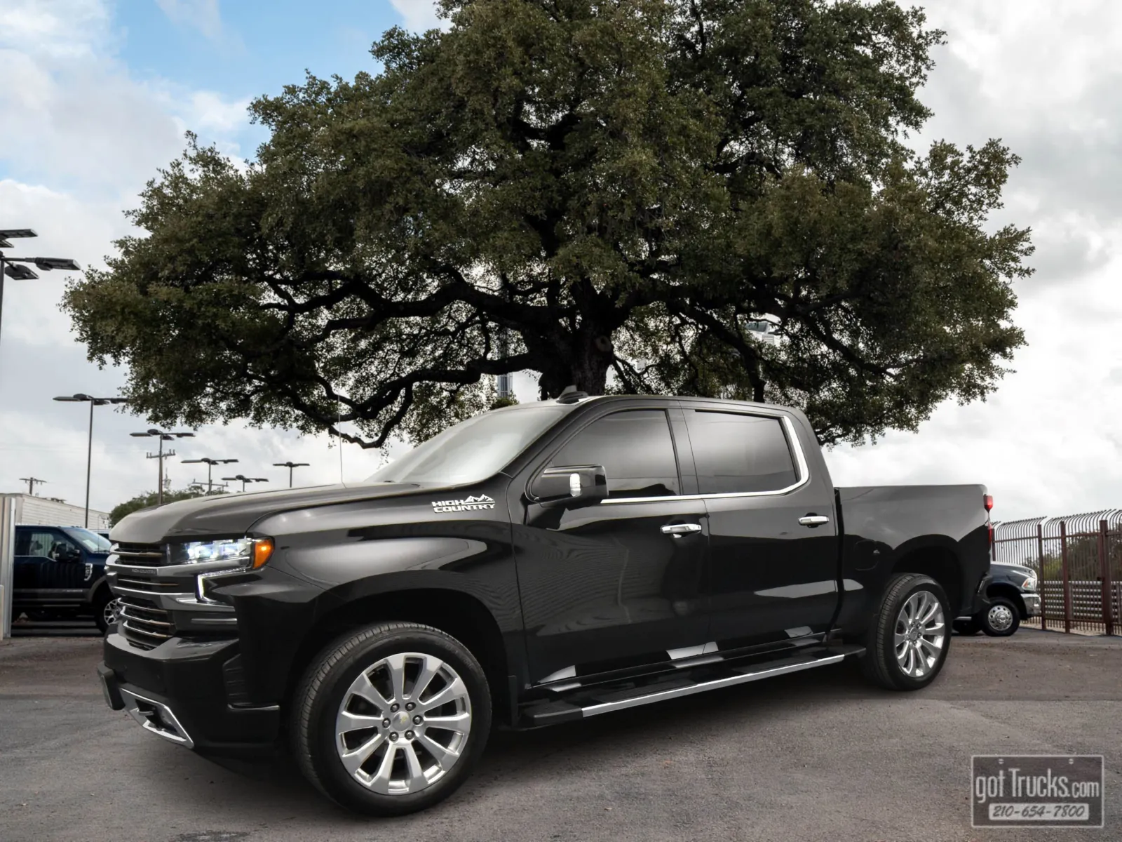 Black 2021 Chevrolet Silverado 1500 High Country for sale in San Antonio, TX