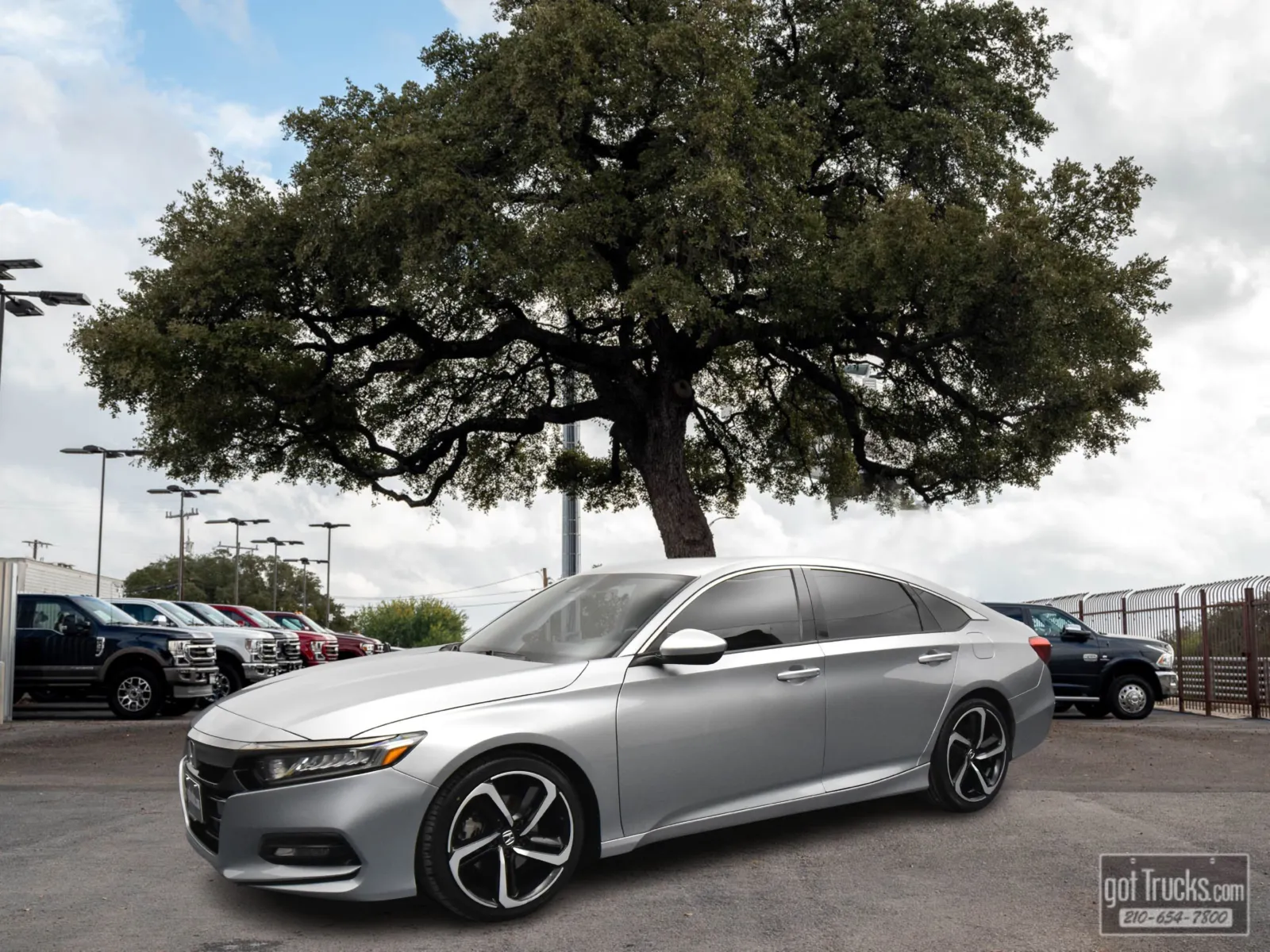 Silver 2019 Honda Accord Sedan Sport 1.5T for sale in San Antonio, TX