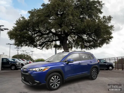 Blue 2024 Toyota Corolla Cross Hybrid SE for sale in San Antonio, TX