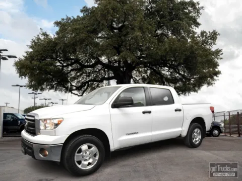 White 2012 Toyota Tundra 4WD Truck Crewmax 4.6L V8 6-Spd At for sale in San Antonio, TX