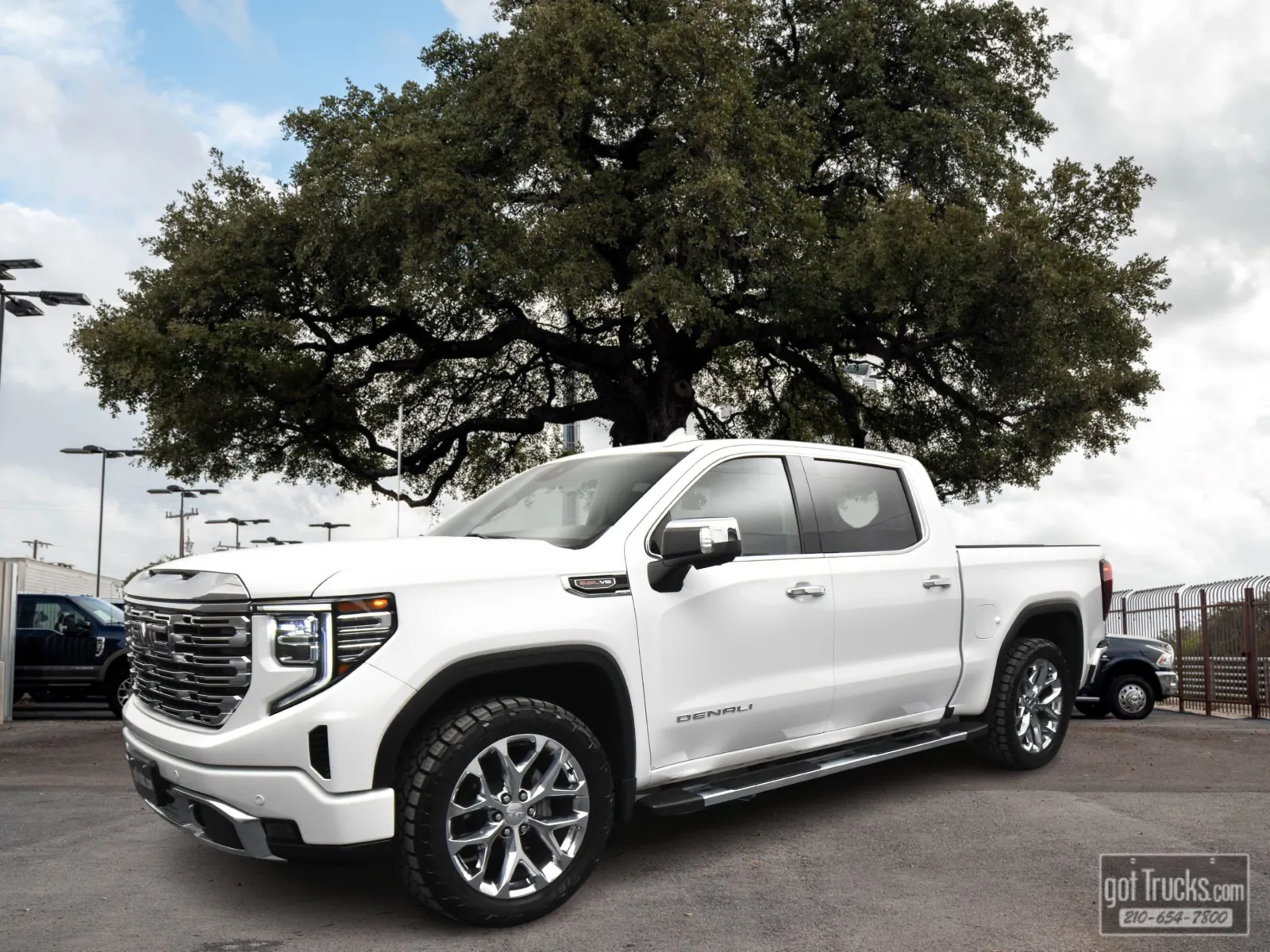 White 2022 GMC Sierra 1500 Denali for sale in San Antonio, TX