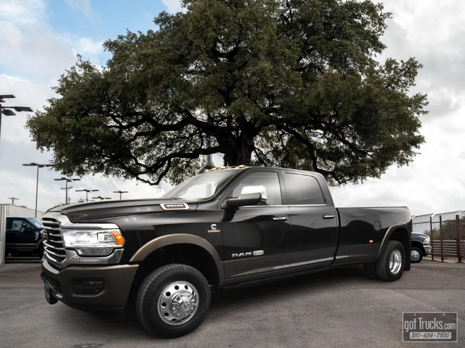 Black 2019 Ram 3500 Longhorn for sale in San Antonio, TX