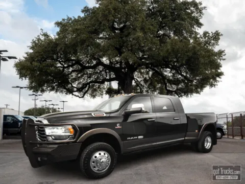 Black 2021 Ram 3500 Longhorn for sale in San Antonio, TX