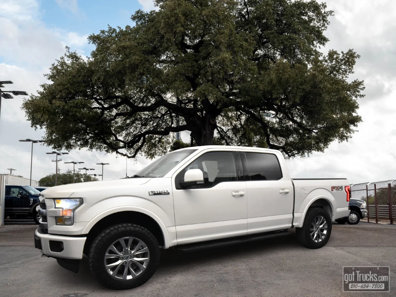White 2017 Ford F-150 Lariat for sale in San Antonio, TX