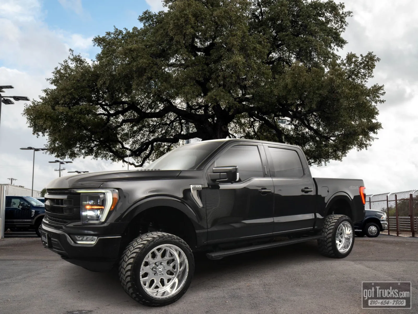 Black 2022 Ford F-150 Platinum for sale in San Antonio, TX