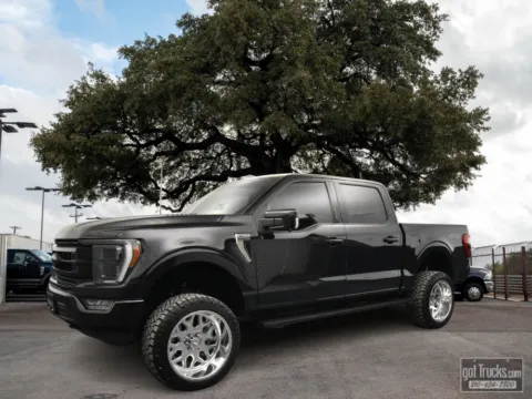 Black 2022 Ford F-150 Platinum for sale in San Antonio, TX