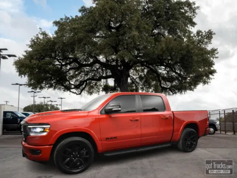 Red 2022 Ram 1500 Laramie for sale in San Antonio, TX