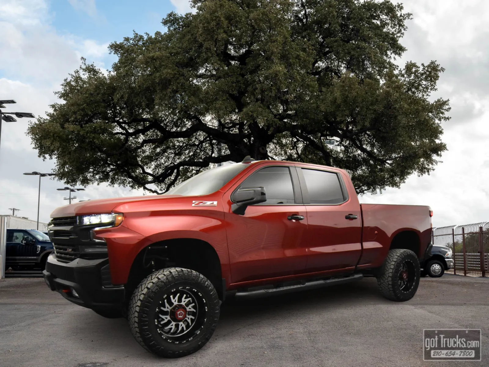 Red 2021 Chevrolet Silverado 1500 LT Trail Boss for sale in San Antonio, TX