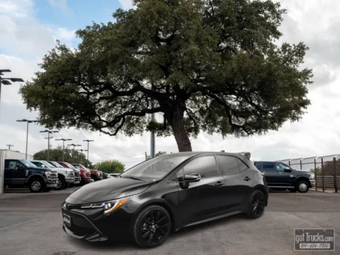 Black 2022 Toyota Corolla Hatchback Nightshade for sale in San Antonio, TX