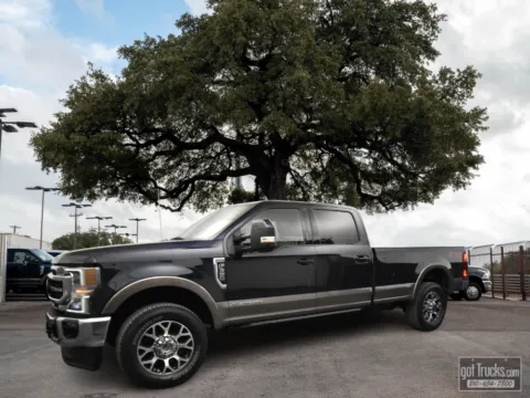 Blue 2021 Ford Super Duty F-350 SRW LARIAT for sale in San Antonio, TX