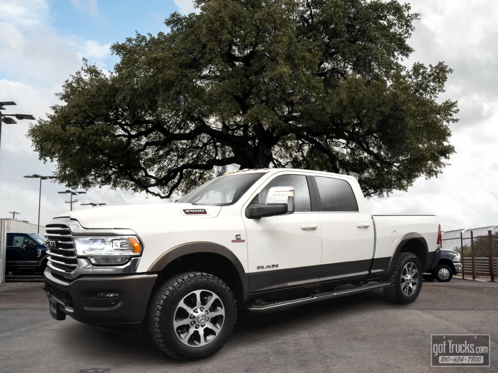 White 2024 Ram 2500 Longhorn for sale in San Antonio, TX