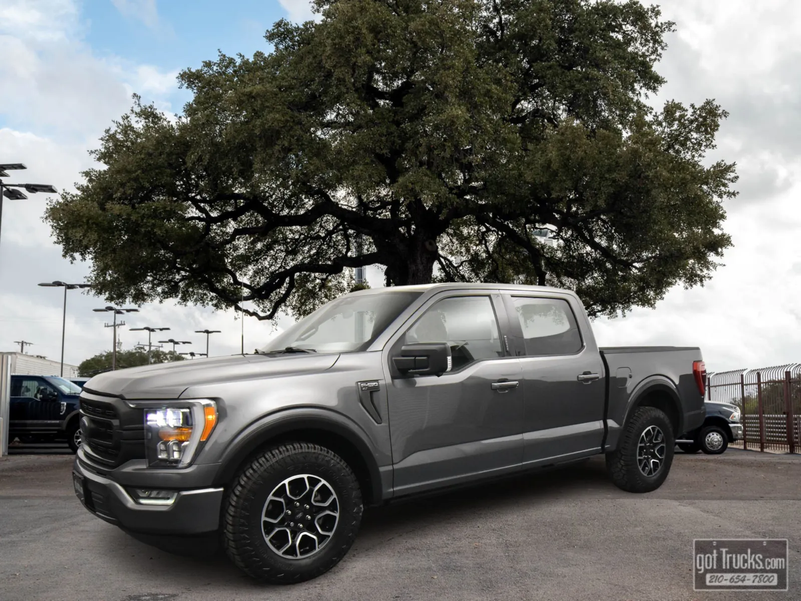 Gray 2022 Ford F-150 XLT for sale in San Antonio, TX