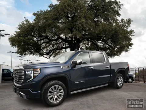 Blue 2023 GMC Sierra 1500 Denali for sale in San Antonio, TX