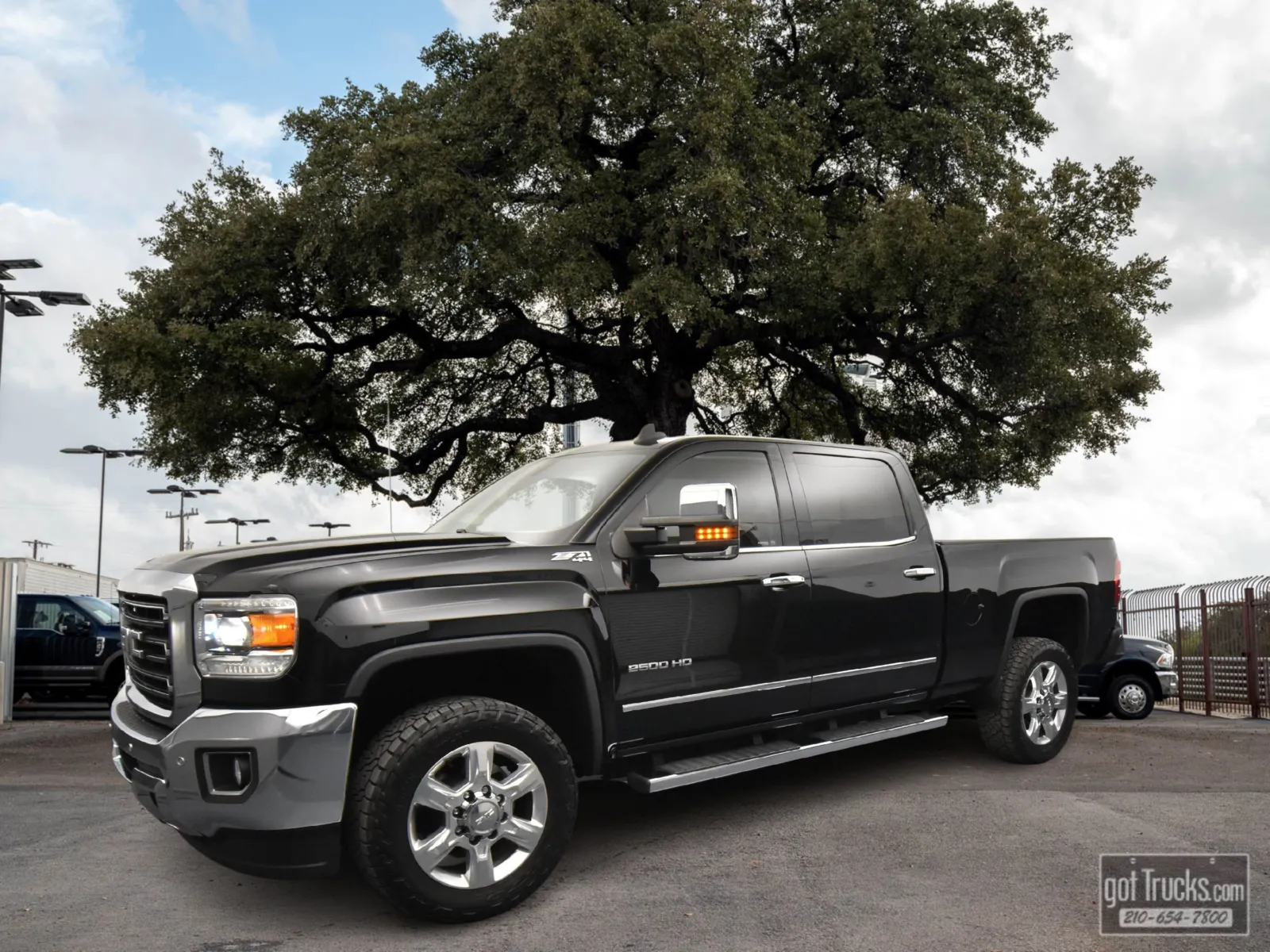 Black 2017 GMC Sierra 2500HD SLT for sale in San Antonio, TX