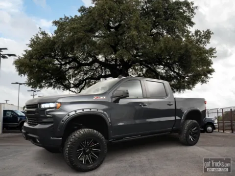Gray 2021 Chevrolet Silverado 1500 RST for sale in San Antonio, TX