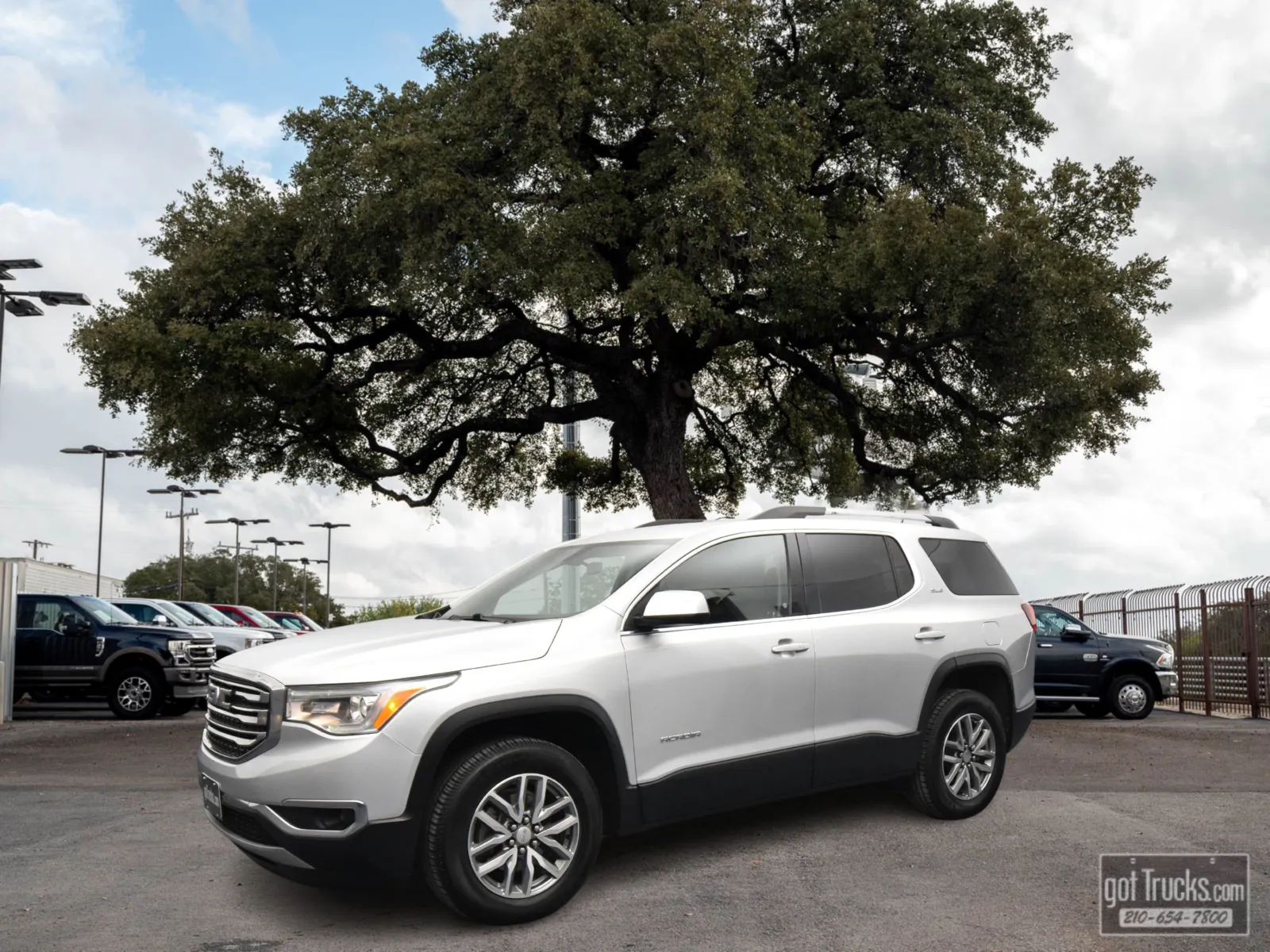 Silver 2019 GMC Acadia SLE for sale in San Antonio, TX