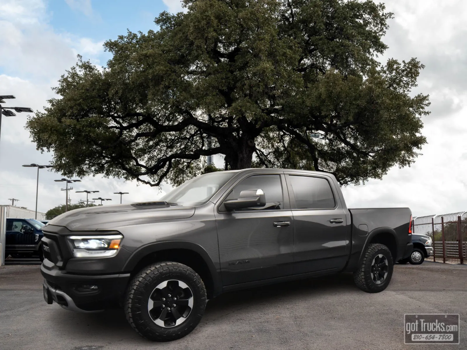 Gray 2021 Ram 1500 Rebel for sale in San Antonio, TX