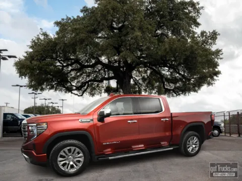 Red 2023 GMC Sierra 1500 Denali for sale in San Antonio, TX