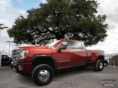Red 2021 GMC Sierra 3500HD Denali for sale in San Antonio, TX