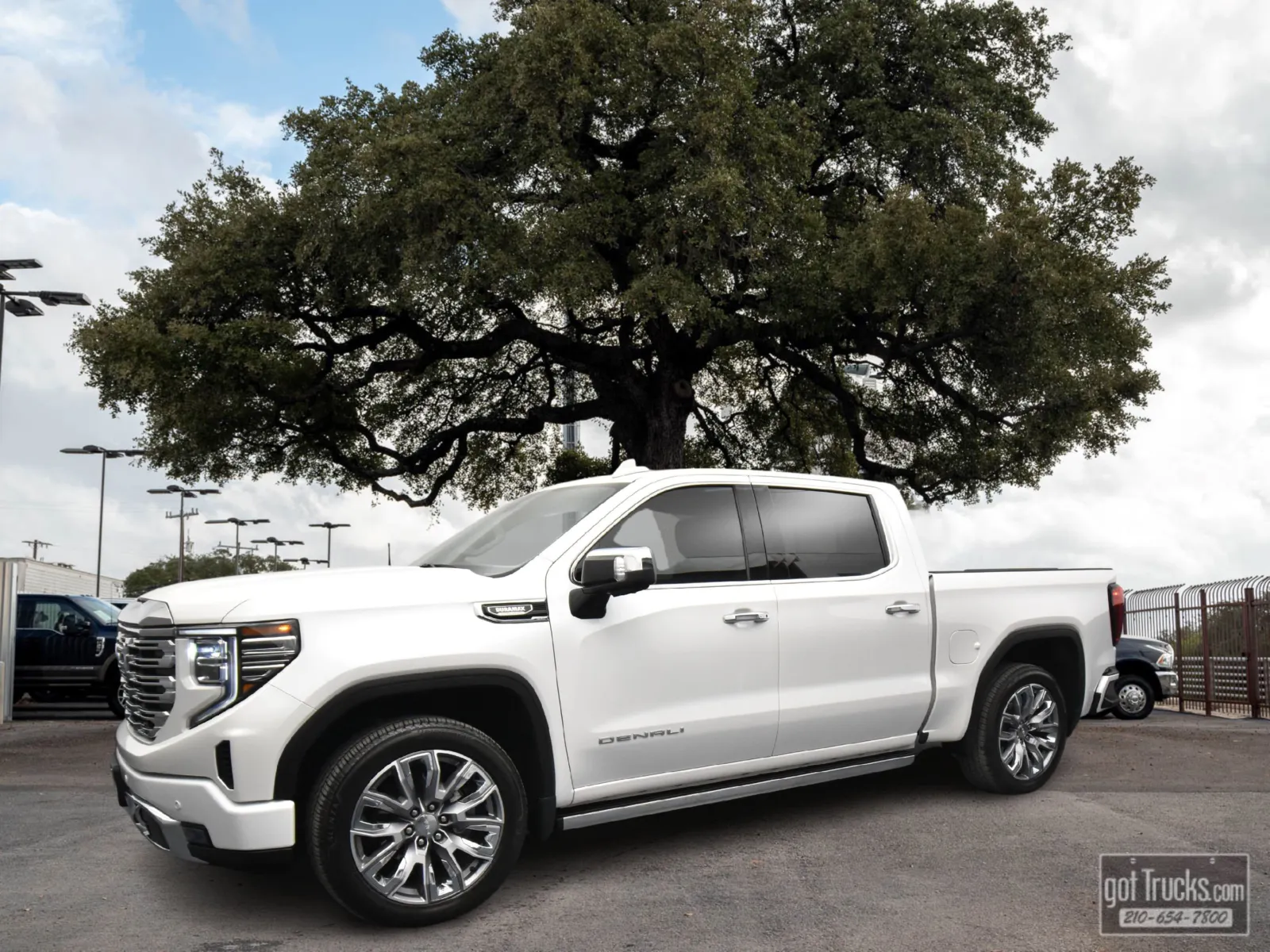White 2023 GMC Sierra 1500 Denali for sale in San Antonio, TX