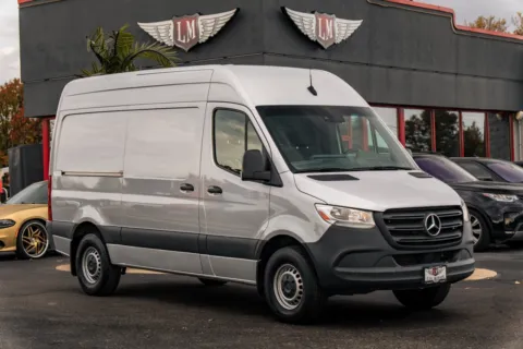 Silver 2022 Mercedes-Benz Sprinter Cargo Van 2500 for sale in Evansville, IN
