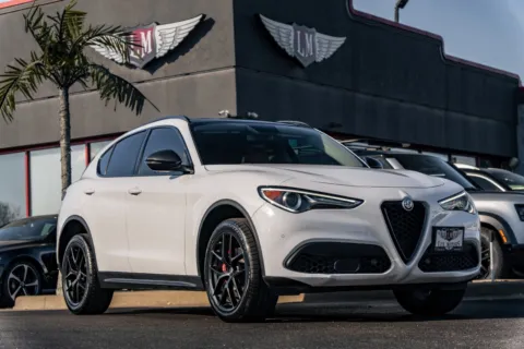 White 2019 Alfa Romeo Stelvio Sport for sale in Evansville, IN
