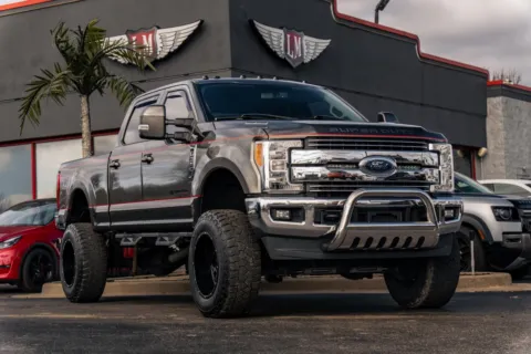 Gray 2017 Ford Super Duty F-350 SRW Lariat for sale in Evansville, IN